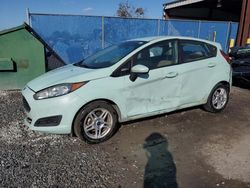 Ford Fiesta salvage cars for sale: 2017 Ford Fiesta SE