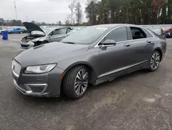 Salvage cars for sale at Dunn, NC auction: 2017 Lincoln MKZ Reserve