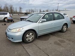 2004 Honda Civic Hybrid en venta en Portland, OR