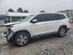 Honda salvage cars for sale: 2017 Honda Pilot EX