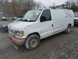 Salvage trucks for sale at Baltimore, MD auction: 2002 Ford Econoline E150 Van