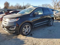 Salvage cars for sale from Copart Wichita, KS: 2017 Ford Edge Titanium