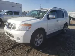 Nissan salvage cars for sale: 2008 Nissan Armada SE