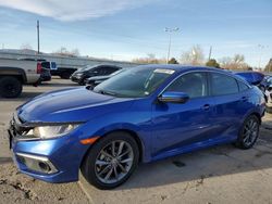 Salvage cars for sale at Littleton, CO auction: 2021 Honda Civic EX