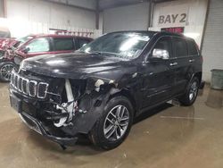 Salvage cars for sale at Elgin, IL auction: 2018 Jeep Grand Cherokee Limited