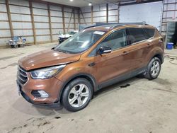 Salvage cars for sale at Columbia Station, OH auction: 2017 Ford Escape Titanium