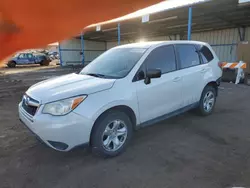 Salvage cars for sale at Colorado Springs, CO auction: 2014 Subaru Forester 2.5I