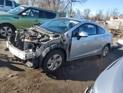 Salvage cars for sale at Baltimore, MD auction: 2013 Honda Civic LX