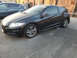 Salvage cars for sale at Wilmington, CA auction: 2013 Honda CR-Z EX