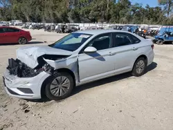 Salvage cars for sale at Ocala, FL auction: 2019 Volkswagen Jetta S