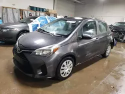 Salvage cars for sale at Elgin, IL auction: 2016 Toyota Yaris L