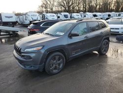 Salvage cars for sale at Glassboro, NJ auction: 2017 Jeep Cherokee Latitude