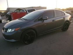 Honda salvage cars for sale: 2012 Honda Civic Hybrid L