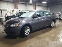 Salvage cars for sale at Elgin, IL auction: 2014 Nissan Sentra S