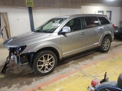 Salvage cars for sale at Indianapolis, IN auction: 2018 Dodge Journey GT