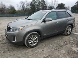 Salvage cars for sale at Madisonville, TN auction: 2014 KIA Sorento LX