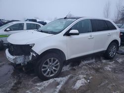 Salvage cars for sale from Copart London, ON: 2013 Ford Edge Limited