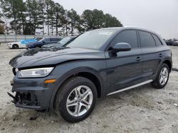 Salvage cars for sale at Loganville, GA auction: 2018 Audi Q5 Premium