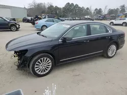 Salvage cars for sale at Hampton, VA auction: 2017 Volkswagen Passat SE