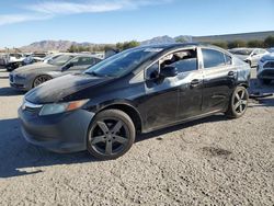 Honda salvage cars for sale: 2012 Honda Civic LX