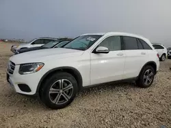 Salvage cars for sale at Taylor, TX auction: 2017 Mercedes-Benz GLC 300 4matic