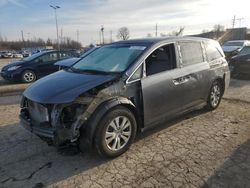 Salvage cars for sale at Bridgeton, MO auction: 2015 Honda Odyssey EX