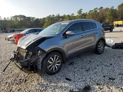 Salvage cars for sale at Houston, TX auction: 2017 KIA Sportage EX