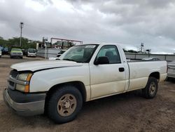 Salvage trucks for sale at Kapolei, HI auction: 2004 Chevrolet Silverado C1500