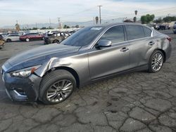 Salvage cars for sale at Colton, CA auction: 2020 Infiniti Q50 Pure