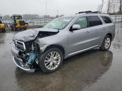 Salvage cars for sale at Dunn, NC auction: 2016 Dodge Durango Limited