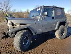 2003 Jeep Wrangler / TJ Sport en venta en Columbia Station, OH