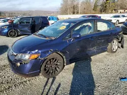 Salvage cars for sale at Concord, NC auction: 2008 Honda Civic LX