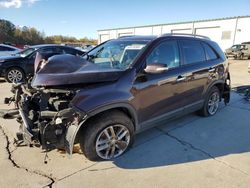 Salvage cars for sale from Copart Gaston, SC: 2015 KIA Sorento LX