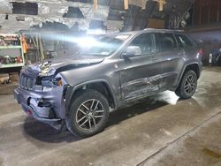 Salvage cars for sale at Albany, NY auction: 2018 Jeep Grand Cherokee Trailhawk