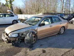 2006 Honda Accord EX en venta en Portland, OR