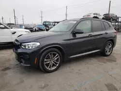 Salvage cars for sale at Los Angeles, CA auction: 2021 BMW X3 SDRIVE30I