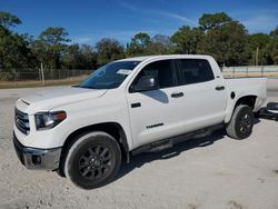 Salvage cars for sale from Copart Fort Pierce, FL: 2021 Toyota Tundra Crewmax SR5