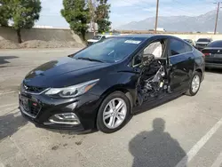 Chevrolet Cruze lt salvage cars for sale: 2018 Chevrolet Cruze LT