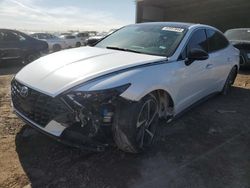 Salvage cars for sale at Houston, TX auction: 2022 Hyundai Sonata SEL Plus