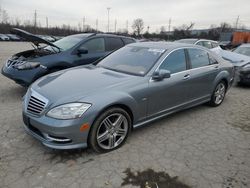 Salvage cars for sale at Bridgeton, MO auction: 2012 Mercedes-Benz S 550 4matic