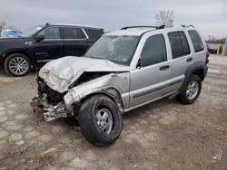 Salvage cars for sale at Kansas City, KS auction: 2007 Jeep Liberty Sport