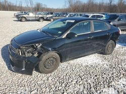 Salvage cars for sale at Barberton, OH auction: 2018 KIA Rio LX