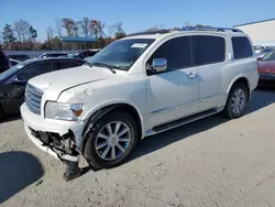 Salvage cars for sale at Spartanburg, SC auction: 2010 Infiniti QX56