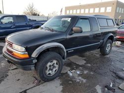 Chevrolet S10 salvage cars for sale: 2001 Chevrolet S Truck S10