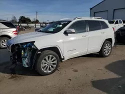 Salvage cars for sale at Nampa, ID auction: 2016 Jeep Cherokee Overland