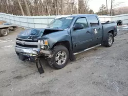 Salvage trucks for sale at Center Rutland, VT auction: 2007 Chevrolet Silverado K1500 Crew Cab