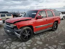 Vehiculos salvage en venta de Copart Indianapolis, IN: 2001 Chevrolet Tahoe K1500