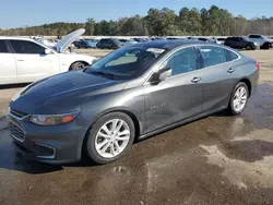 Salvage cars for sale at Harleyville, SC auction: 2017 Chevrolet Malibu LT