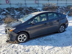 Salvage cars for sale at Davison, MI auction: 2015 Toyota Prius