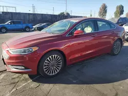 2017 Ford Fusion Titanium en venta en Wilmington, CA